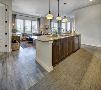 Kitchen Islands at The Alden at Cedar Park, Texas, 78613